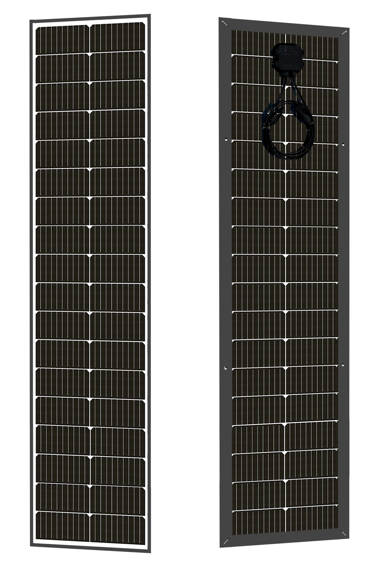 Lumera 140W Ultra Slim Bifacial Solar Module Black Frame
