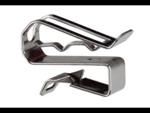 Clip de bordure pour module solaire pour 2 fils (paquet de 100)