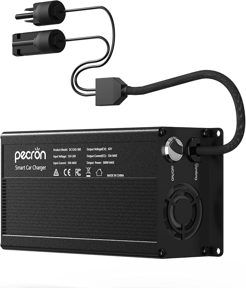 Chargeur de voiture 500W. Entrée : 12-30V, 50A