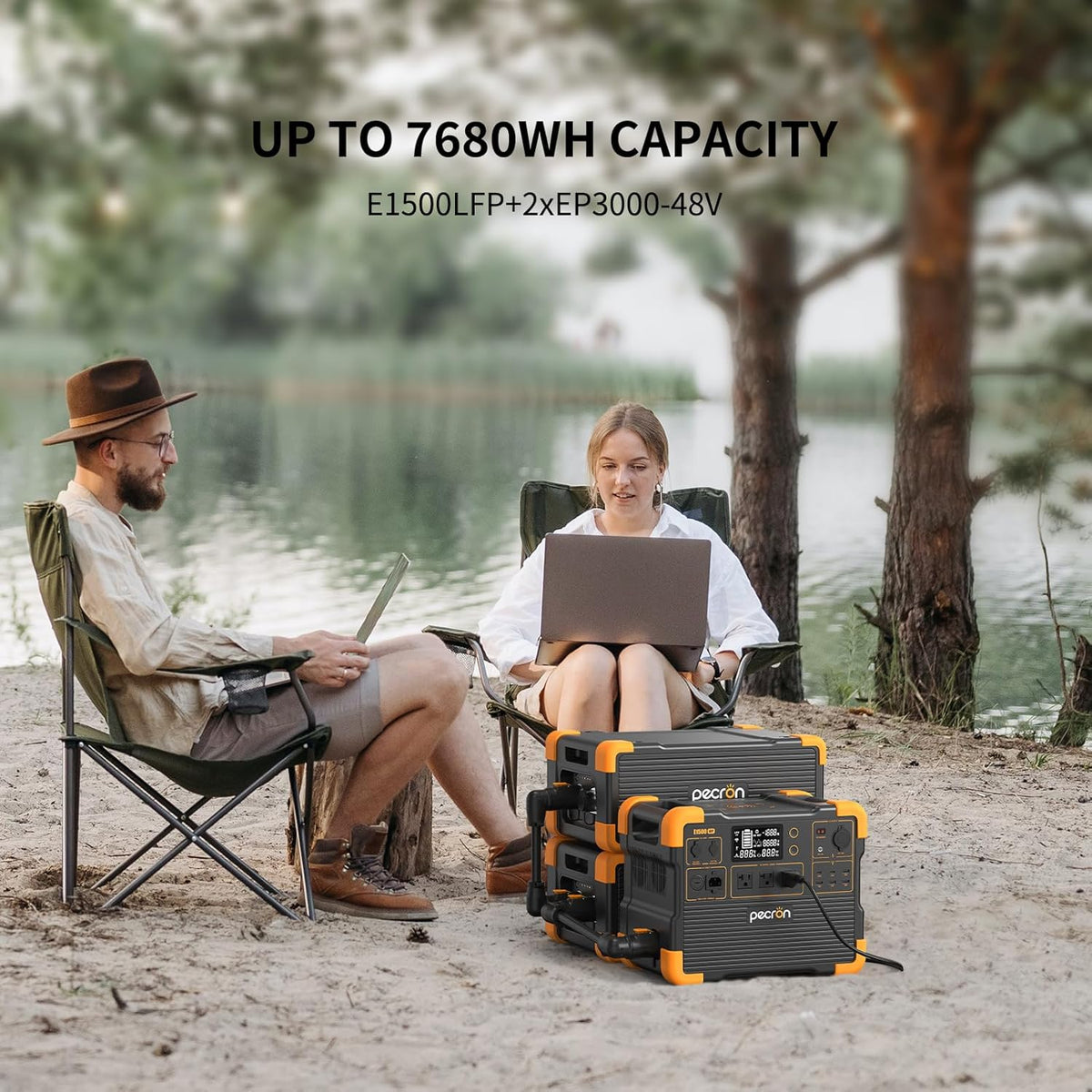 Pecron LiFePO4 Expansion Batteries — EP3800 / FP5000
