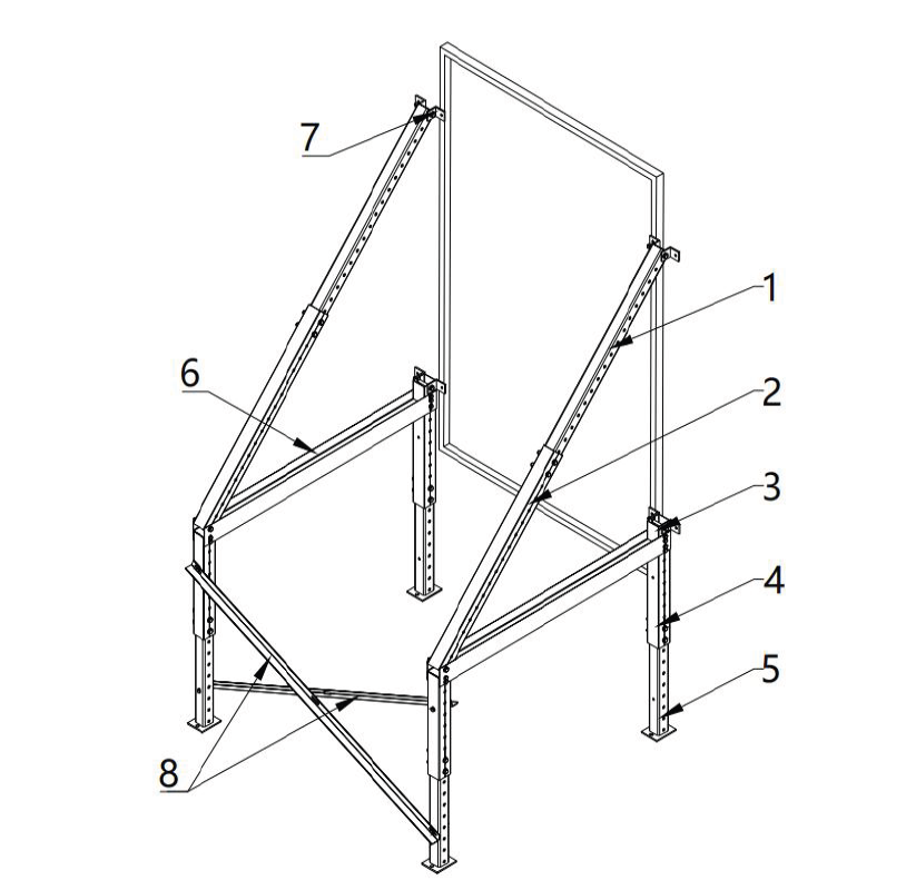 Support de sol SunDale Canada - Support de sol réglable et compact pour panneau solaire de 45 po de large