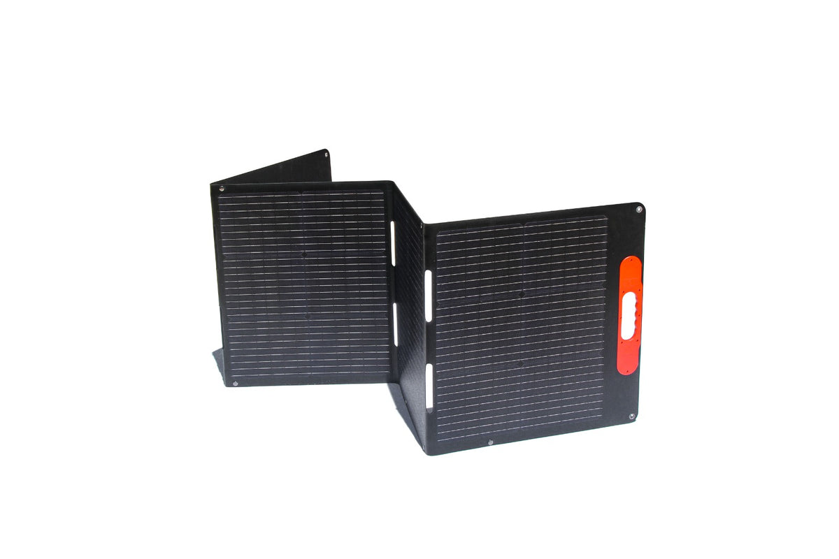 SunDale Canada Portable & Foldable 200W Solar Panel 4 x 50W KIT with IP65 20A Charge Controller & Cable Accessories