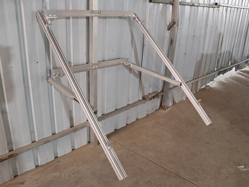 SunDale Canada Heavy Duty Pole Mount - Solar Panels up to 45" Wide 35mm Frame - Pole Dia between 2.2" - 11"