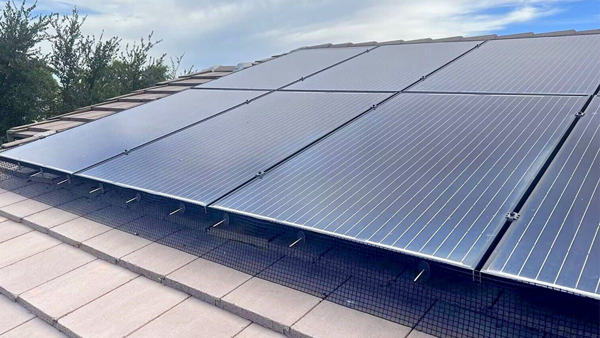 Kit de protection contre les bestioles de Solar Super Store (15 cm x 30 m) avec coupe-fil et gants