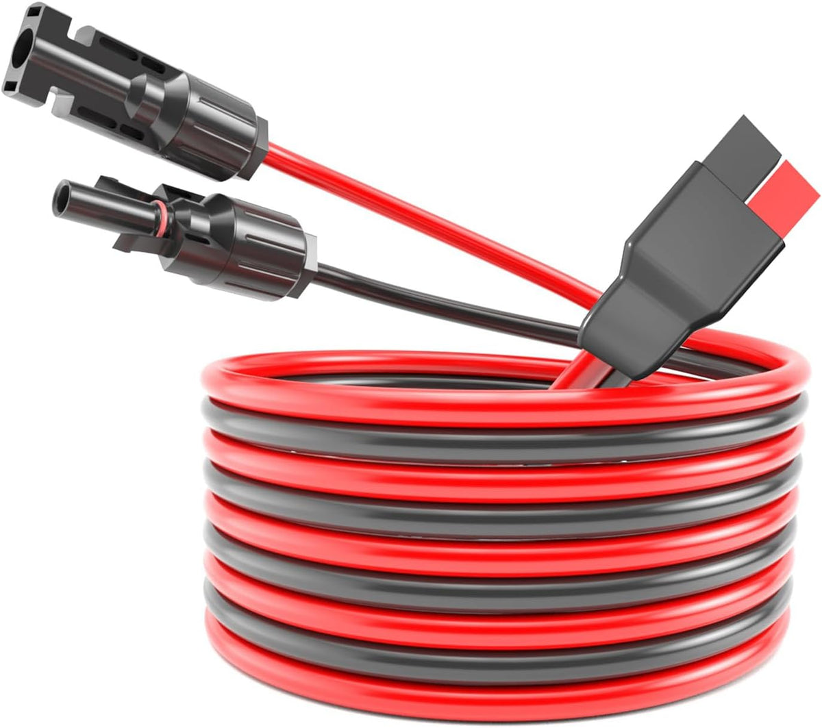14AWG Cable x 10' Long - MC4 to Anderson Connector – Solar Super Store