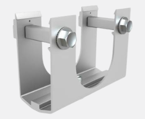 SunModo SunTurf CLMP-U-25-SMR300 Pipe U-Clamp, 2.5", SMR300