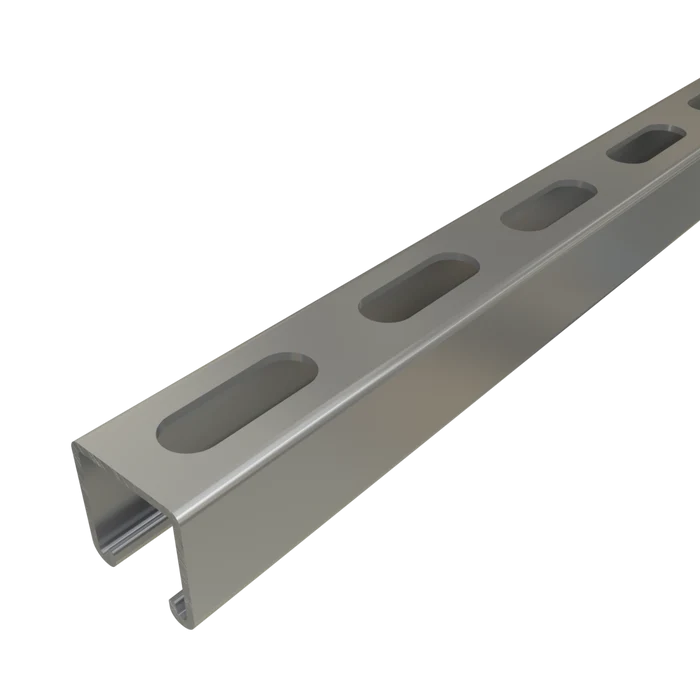 C-Channel Strut Solid/Slotted various depths