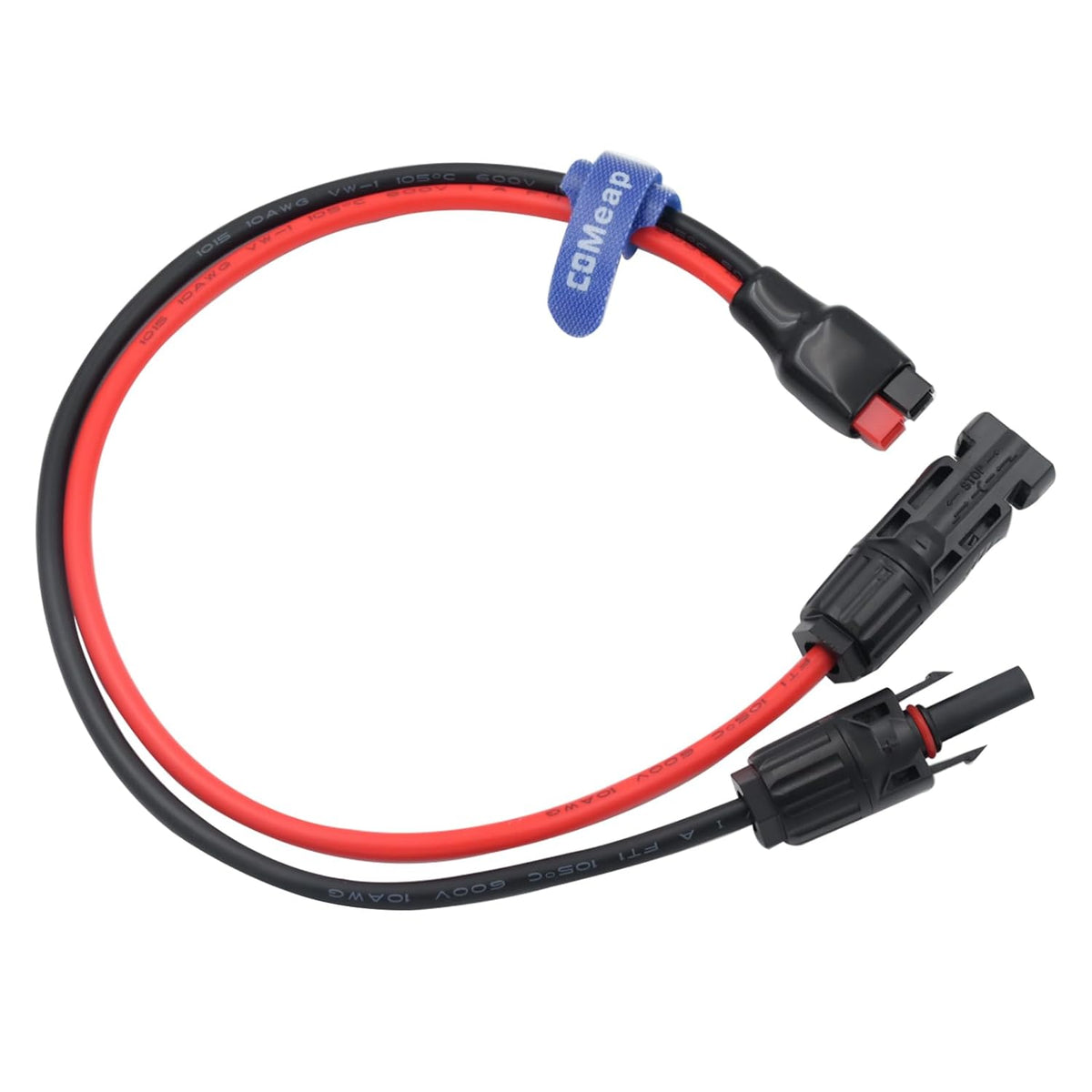 18" Solar MC4 to Anderson Mini Adaptor for Pytes EcoX Pro