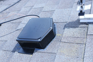 EZSolar JB-1.XL Rooftop PV Poly Junction Box Ashpalt Shingle