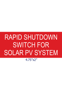 SSP-181 Rapid Shutdown Switch for Solar PV System 3LINE