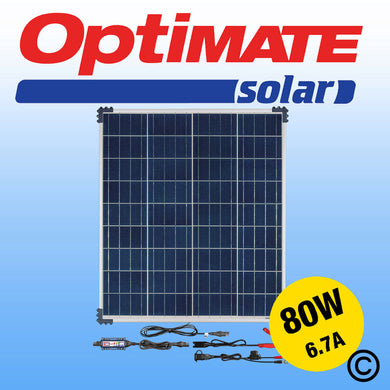 OptiMATE TM523-8TK SOLAR 80W Travel Kit