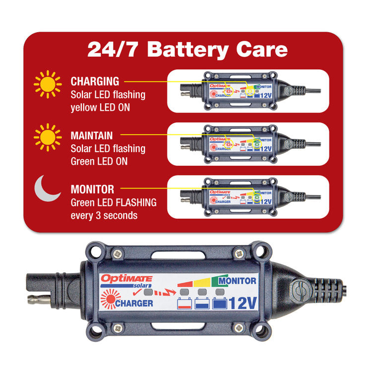 Kit de voyage solaire OptiMATE TM523-8TK 80 W