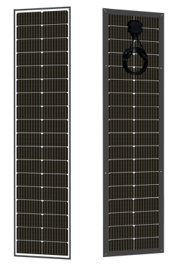 Lumera 140W Ultra Slim Bifacial Solar Module Black Frame