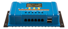Charger l'image dans la galerie, Victron BlueSolar PWM LCD USB large-enclosure series — representative image for 30A 12/24V and 20A 48V models; label may differ