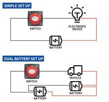 Load image into Gallery viewer, 12/24/36/48 VDC Battery Disconnect Switch - 600 Amps