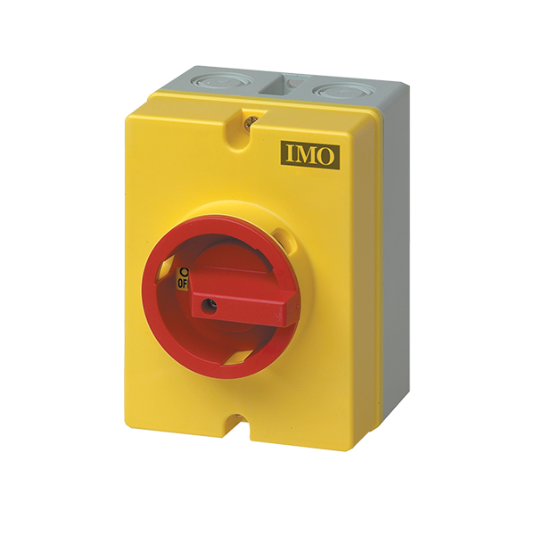 IMO-PE69-3063 63A AC Isolator; single phase 3 pole