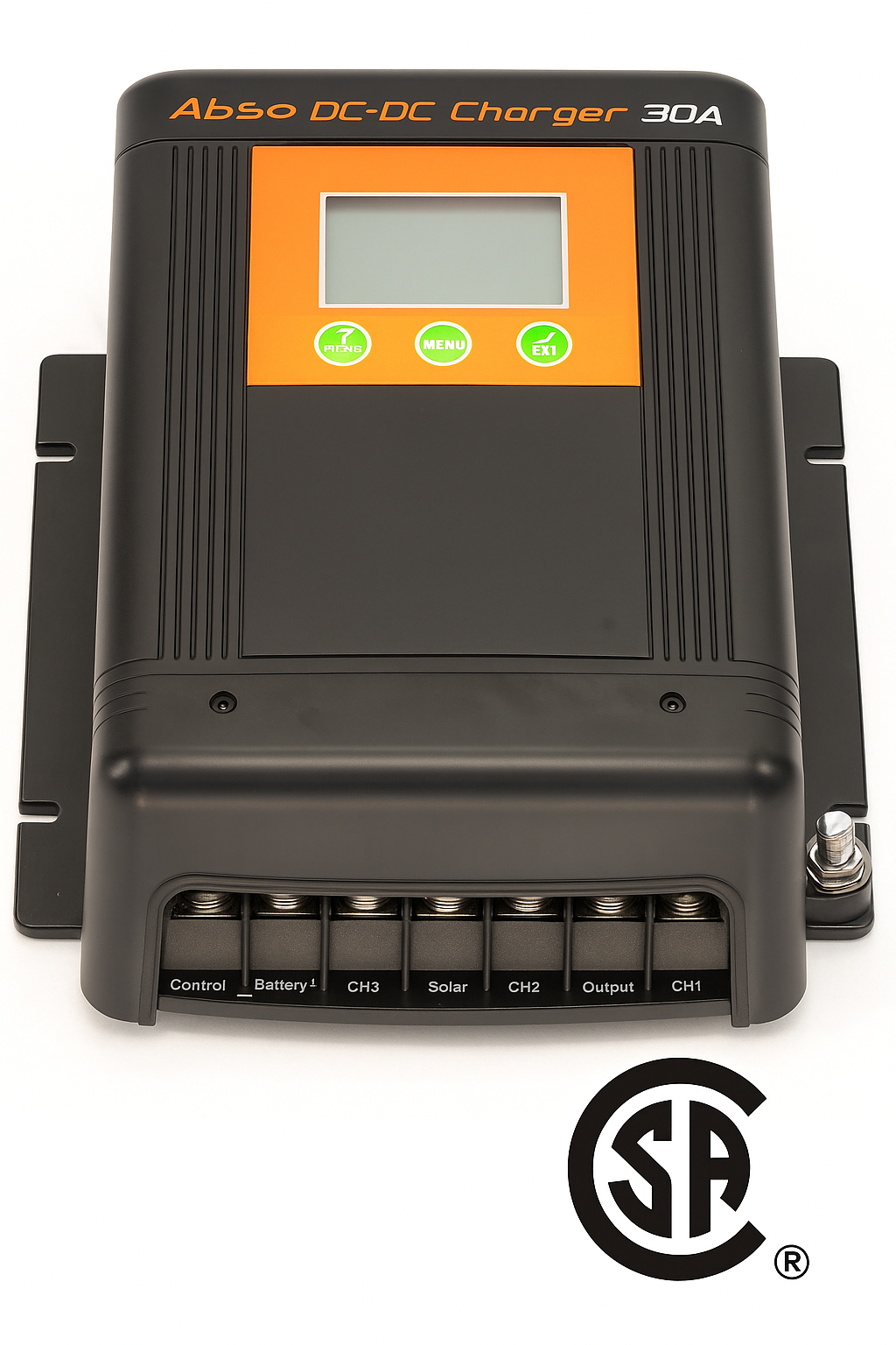 Kisae DMT1230 30A MPPT & Alternator Battery Charger