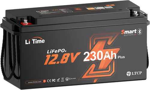 LiTime 12V 230Ah Smart LiFePO4 Battery – Now Available in Canada