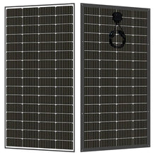 Load image into Gallery viewer, Lumera 220W 24V Bifacial Solar Module Black Frame M10 Cells