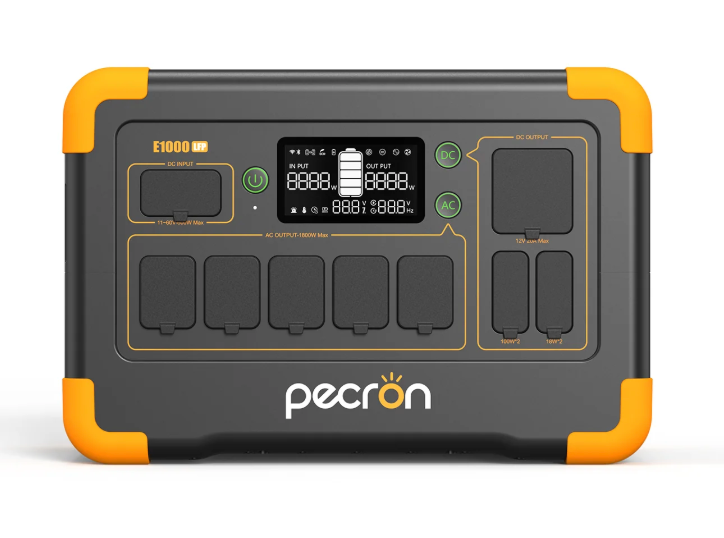 Pecron Portable Power Station | 1000W Inverter | 1024Wh Battery Storage | 600W PV Input