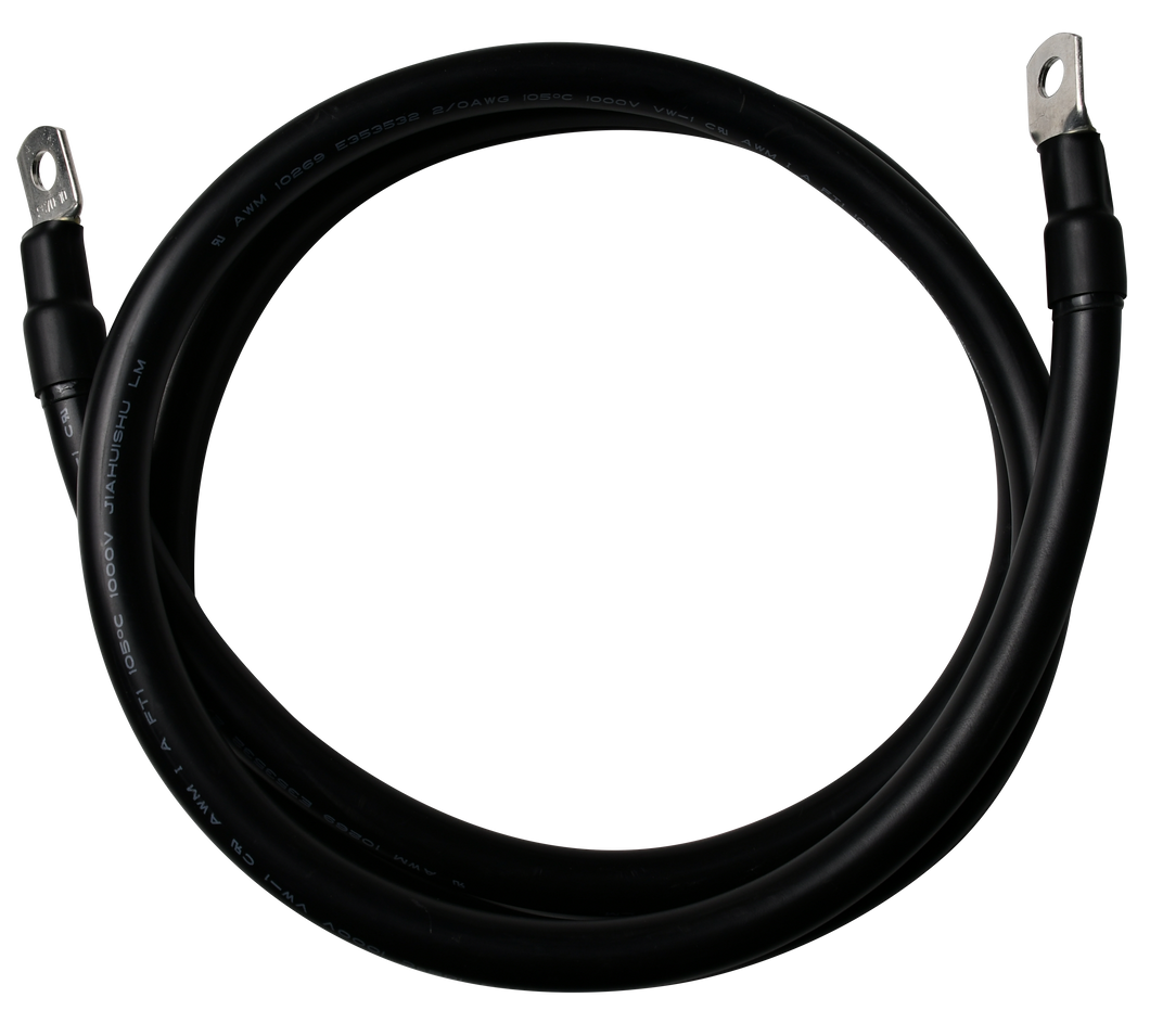 PYTES  battery-to-inverter cable 2.0m BLK  NEG
