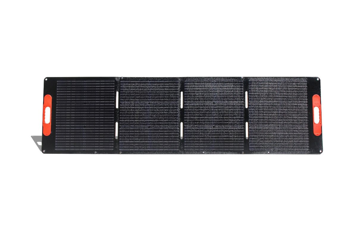 SunDale Canada Portable & Foldable 200W Solar Panel 4 x 50W KIT with IP65 20A Charge Controller & Cable Accessories