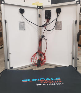 SunDale Canada Portable Glass Rigid 200W Solar Panel