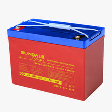 Load image into Gallery viewer, SunDale Canada 12V x 100AH Lead Carbon Battery, Group 31