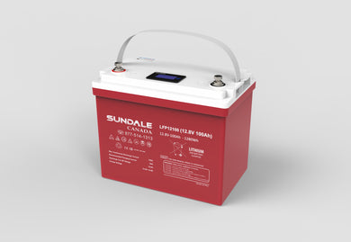 SunDale Canada 12V x 100Ah Lithium Ion Phosphate (LiFePO4) Battery