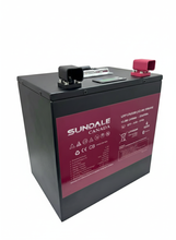 Load image into Gallery viewer, SunDale Canada HEATED 12V x 200Ah Lithium Iron Phosphate (LiFePO4) Battery GC2 Size