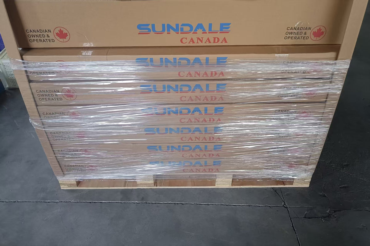 SunDale Canada Heavy Duty Pole Mount - Solar Panels up to 45" Wide 35mm Frame - Pole Dia between 2.2" - 11"