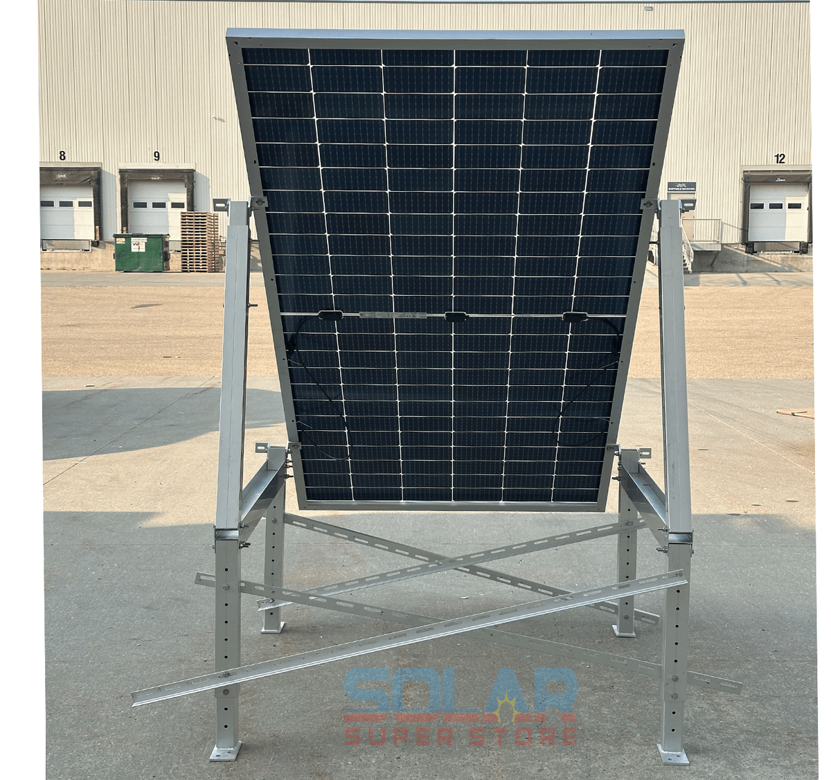 SunDale Canada Ground Mount - Adjustable & Compact Ground Mount for 45" Wide Solar Panel