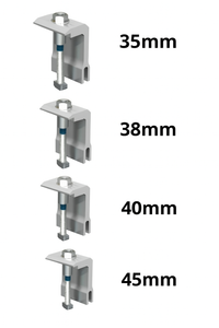 SunModo Clearance Box for End Clamps – Mixed Mounting Hardware | Final Stock – Priced to Clear