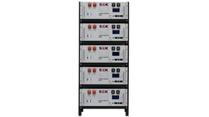 SOK Battery Rack for 5 Panel Mount Batteries