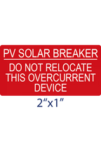 Charger l&#39;image dans la galerie, Solar Label Kit for Micro Inverter Systems - SSK-MICRO-LABEL-KIT