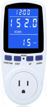 Load image into Gallery viewer, Smart Energy Plug-In Meter (Power Plug-In Meter)