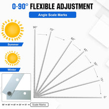 Load image into Gallery viewer, Adjustable Solar Mounting Brackets - 28&quot;