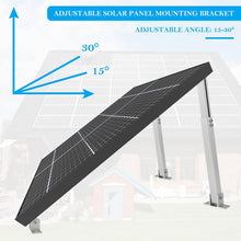 Load image into Gallery viewer, Adjustable Universal Solar Mounting Brackets - 16-26&quot; Height