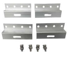 Load image into Gallery viewer, Mounting Z Brackets with 4 Holes - Kit of 4 pc