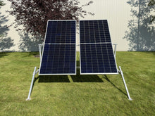 Load image into Gallery viewer, Adjustable Ground Mount for large solar panels