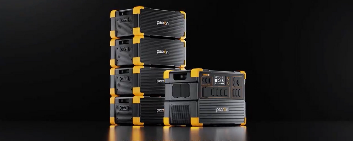 Pecron Portable Power Station | 3800W Inverter | 3840Wh Battery Storage | 4.2KW 48V