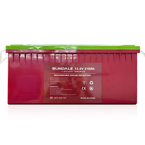 SunDale Canada 12V x 210Ah Sodium-Ion Battery