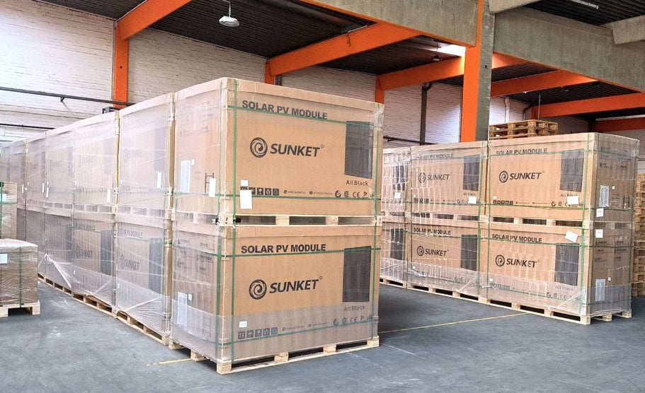 Sunket TOP-CON 430W Bi-Facial PALLET = 37 Pcs / Pallet