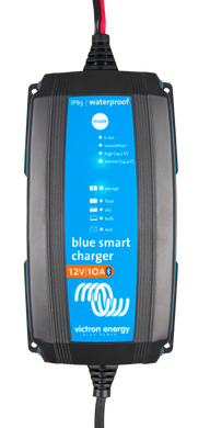 Victron Blue Smart IP65 Charger 12V / 10A 120V NEMA 1-15 Plug