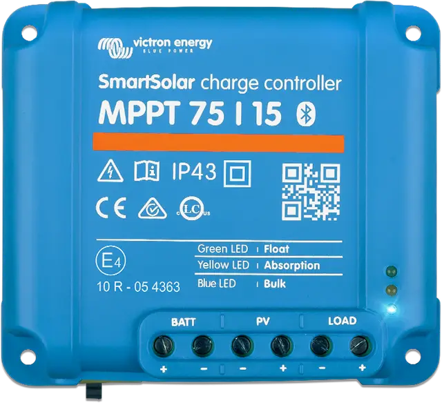 Chargeur solaire intelligent Victron 75 V/10 A 12/24 V 