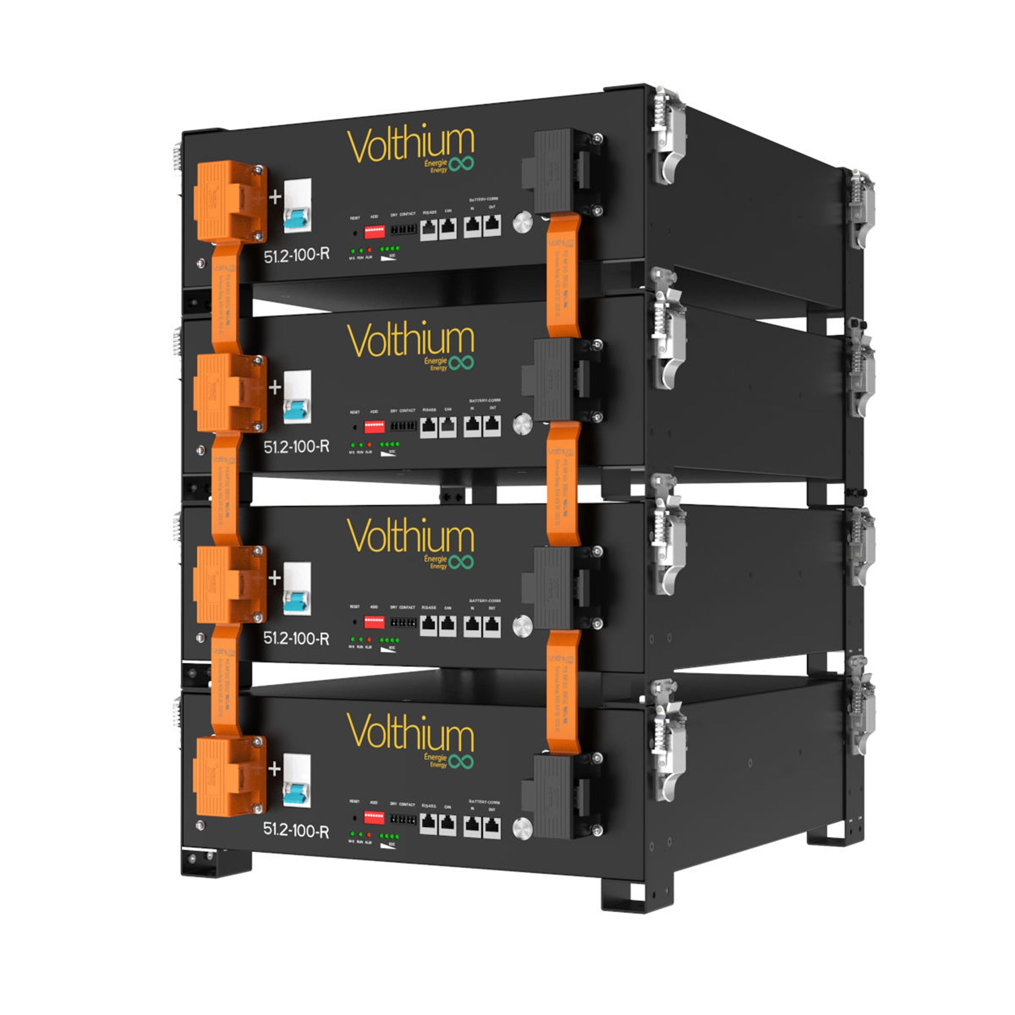 Volthium Rack Mount Volthium Rack Mounted 5.12kW LFP Battery - 51.2 x 100Ah | UL9540, UL95 ...