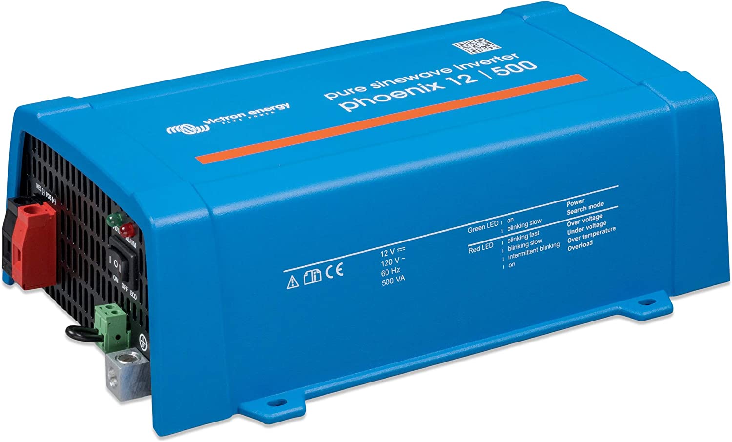 Victron Phoenix Inverter 12V/500W VE.Direct NEMA GFCI (UL 458