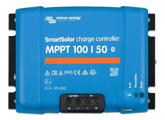 Victron Smart Solar 100V/50A Charge Controller 12-24V