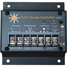 Charger l'image dans la galerie, KISAE SC1220LD 20A PWM solar charge controller