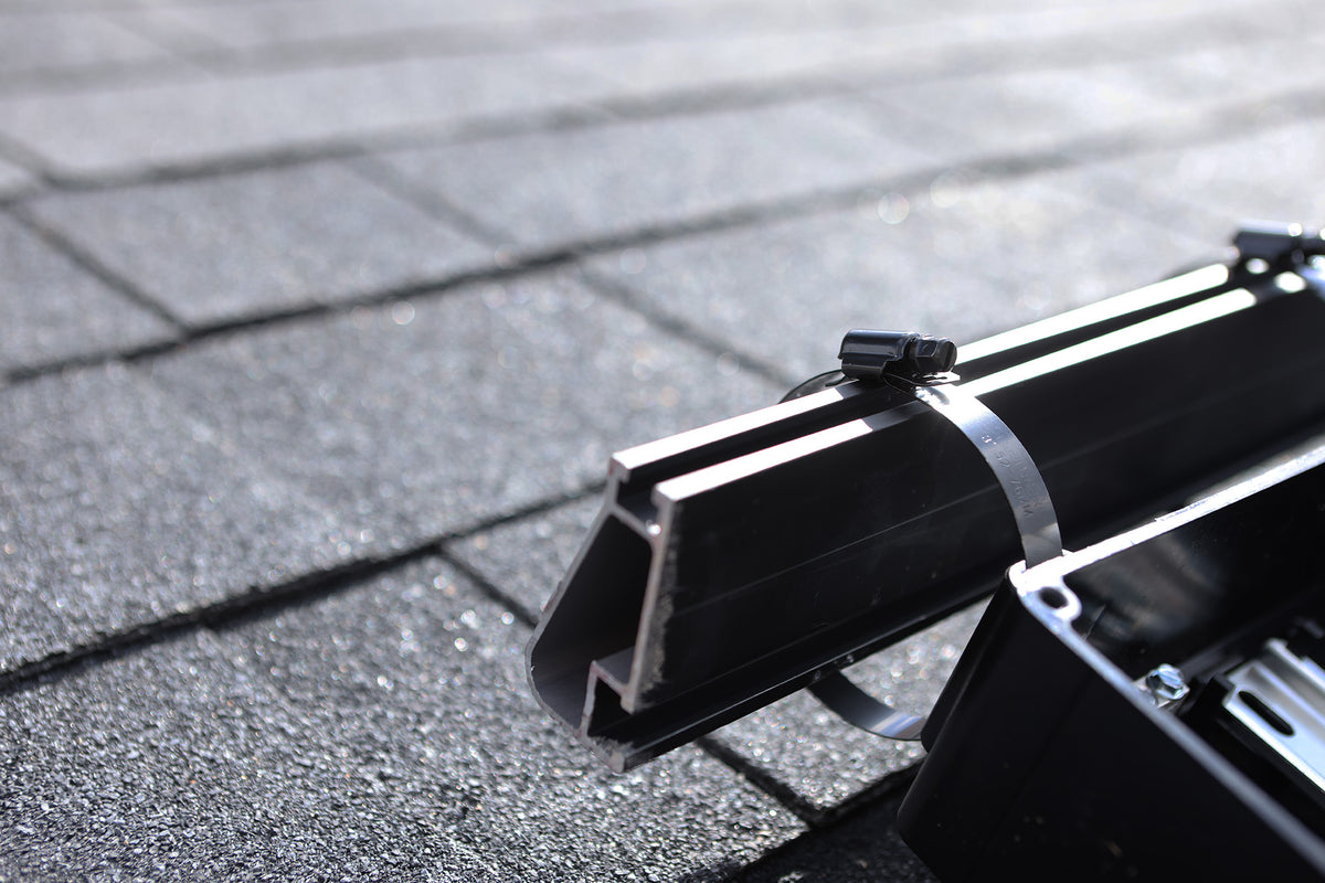 EZSolar JB3 Rail Mounted Junction Box. Max 1" pipe